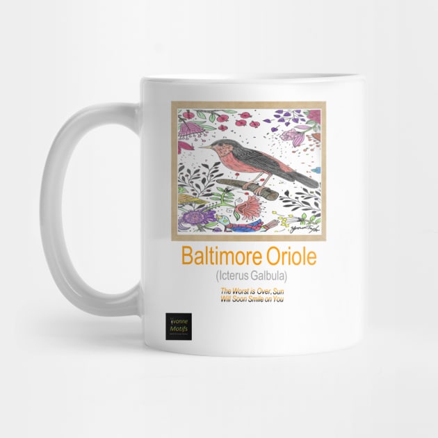 Baltimore Oriole by Yvonne Motifs